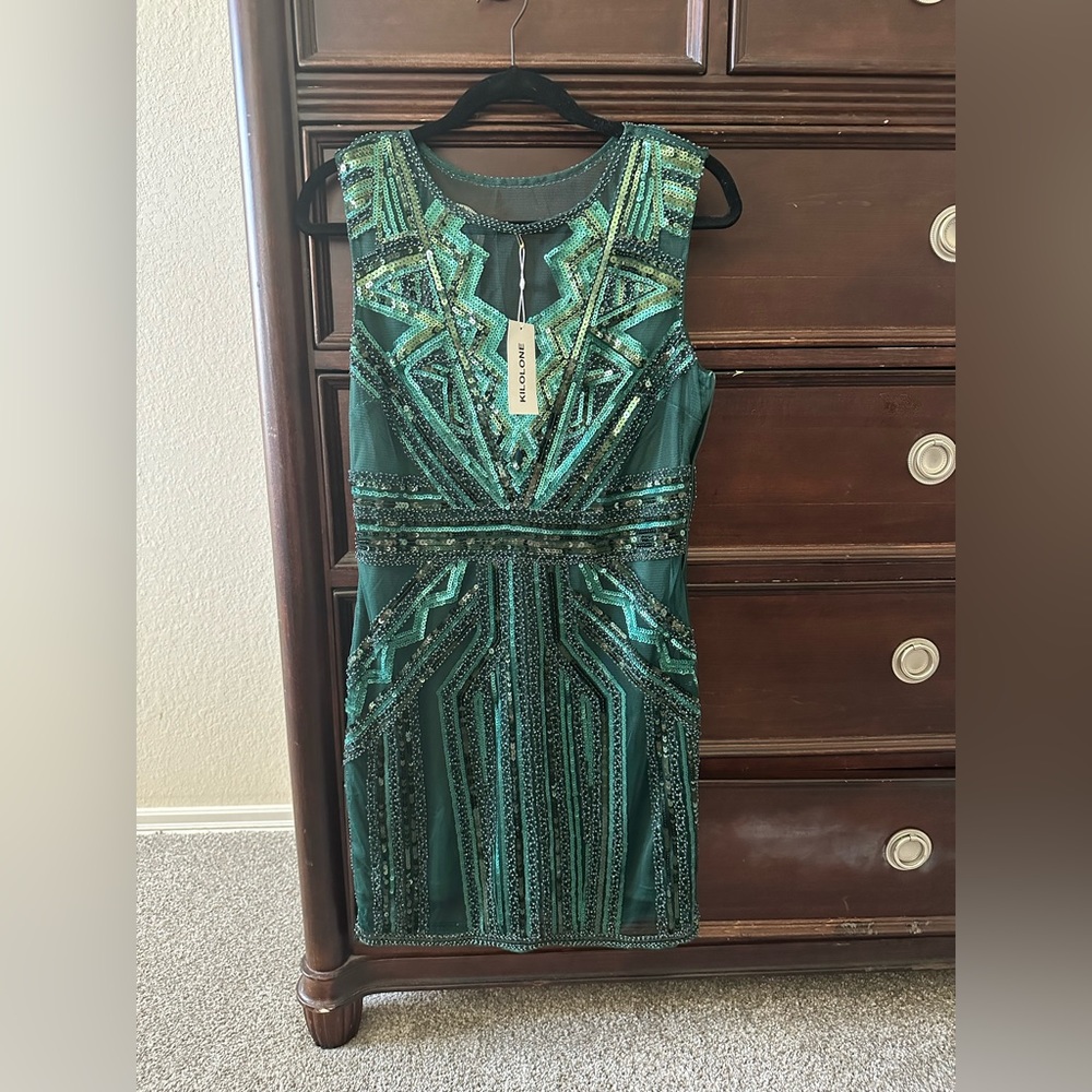 Sequined Minidress